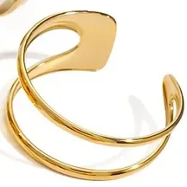 Armband - stainless steel verguld