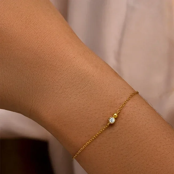 Armband - zilver verguld