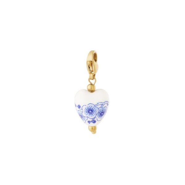 Bedel hart delfs blauw