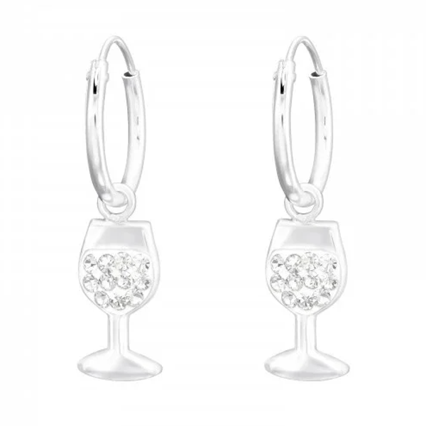 Oorbel - zilver