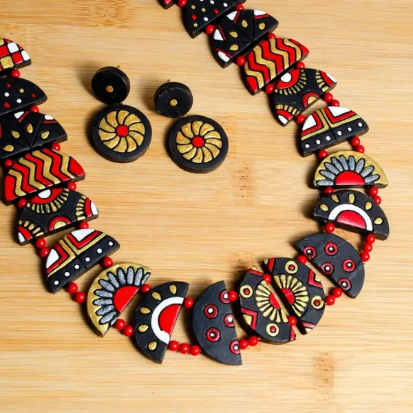Halve maan sieradenset