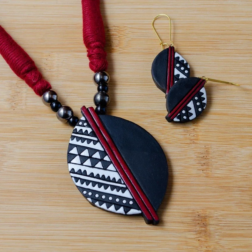 Ketting set handgemaakt