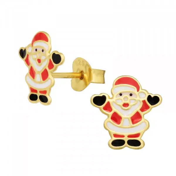 Kids oorbel - zilver gekleurd