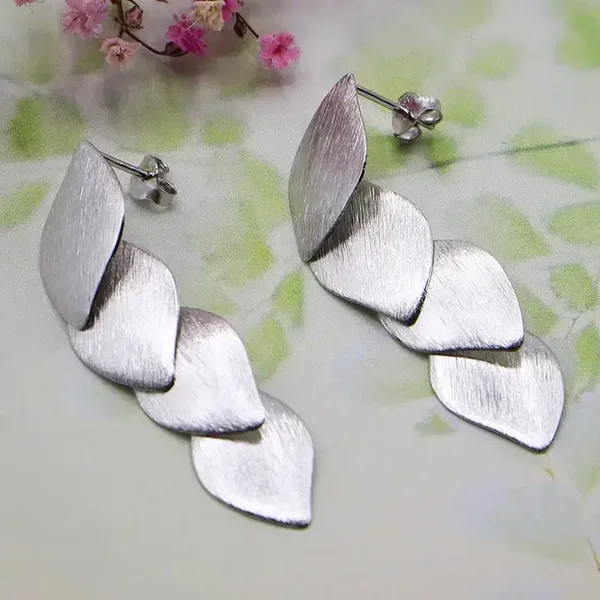 Oorbel zilver