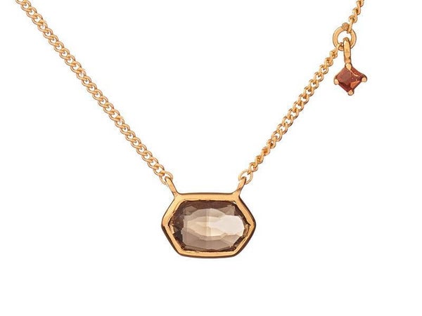 Ketting zilver verguld