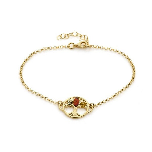 Armband zilver verguld