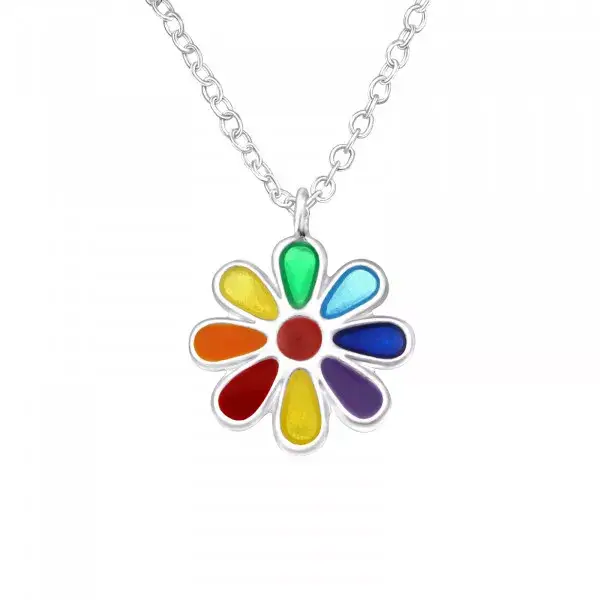 kids ketting - zilver