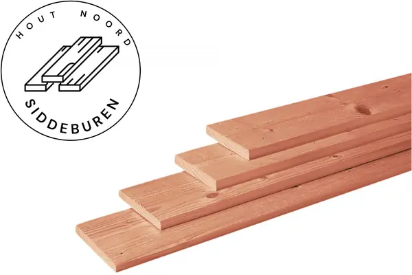 Redvision geschaafde plank 1,6 x 14 cm (diverse lengtes)