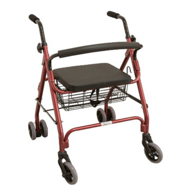ROLLATOR ALUM. FRENOS POR PRESION.