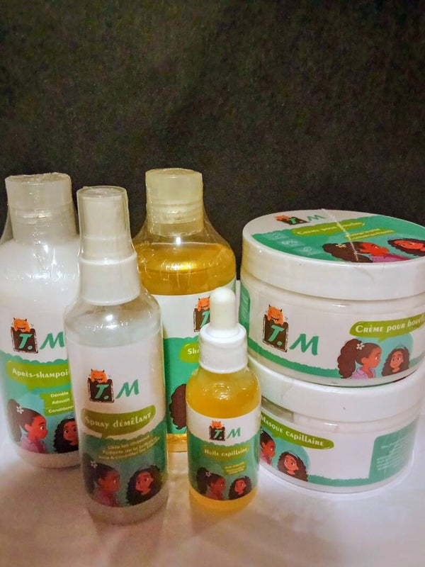 GAMME DE 6 PRODUITS CAPILLAIRE