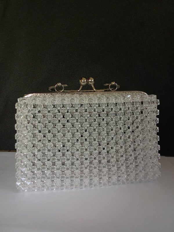 SAC EN PERLES TRANSLUCIDES