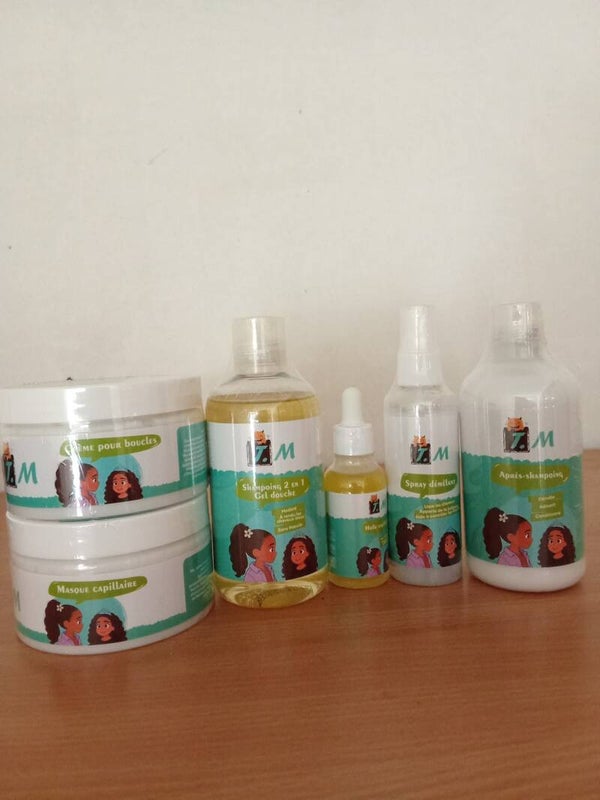 GAMME DE 6 PRODUITS CAPILLAIRE