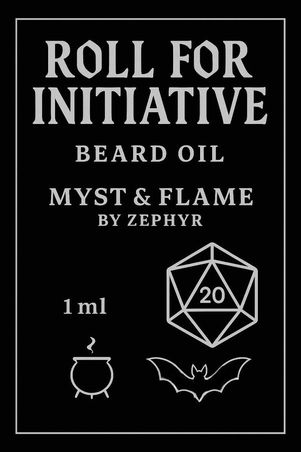 Roll For Initiative Beard Oils 1oz