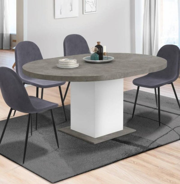 Table à manger extensible ronde