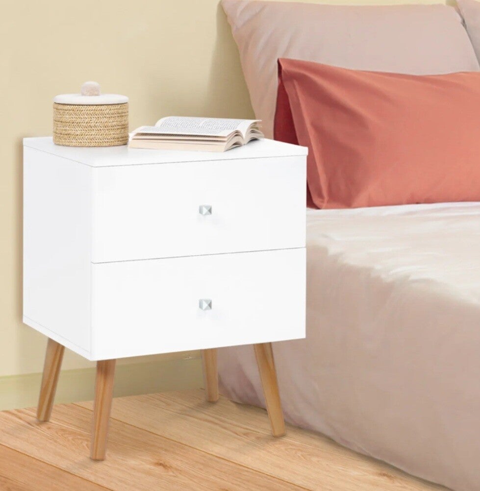 Tables de chevet scandinaves 2 tiroirs
