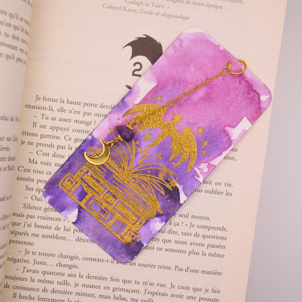 Marque-pages faits main - Collection Dragon