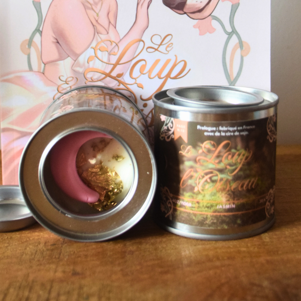 Bougie Jasmin - Le Loup et l'Oiseau