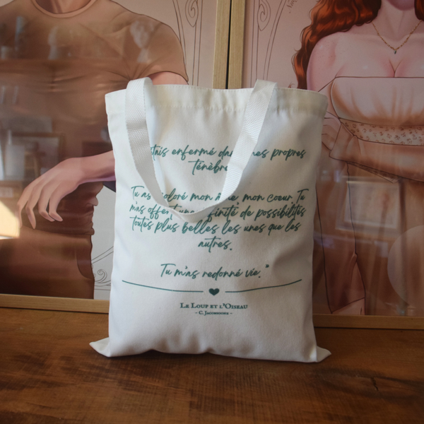 Tote Bag ~ Le Loup & l'Oiseau