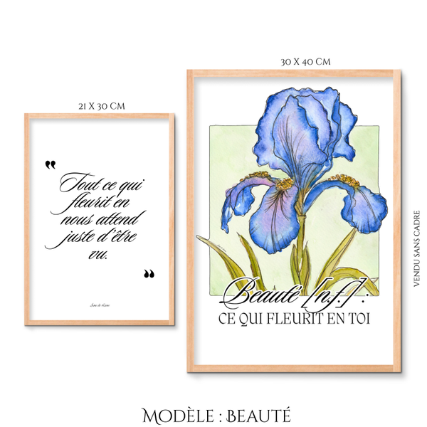 Peintures Émotions en fleurs - Beauté