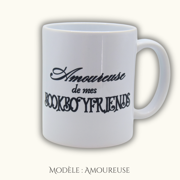 Mug Amoureuse - Tasse romance & Bookboyfriends