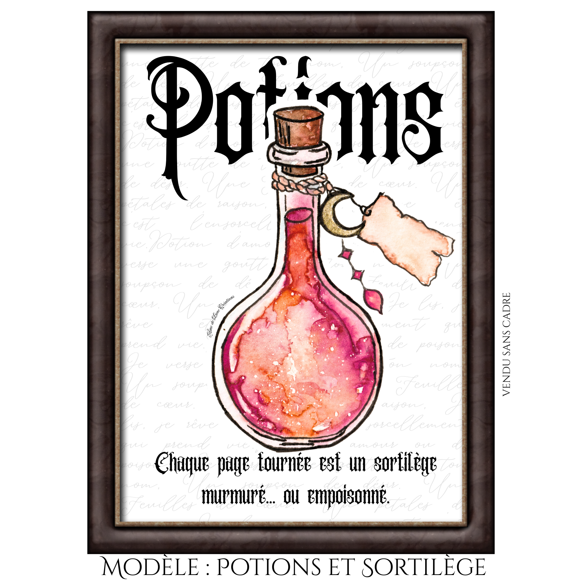 Peinture fantasy - Potions & Sortilèges