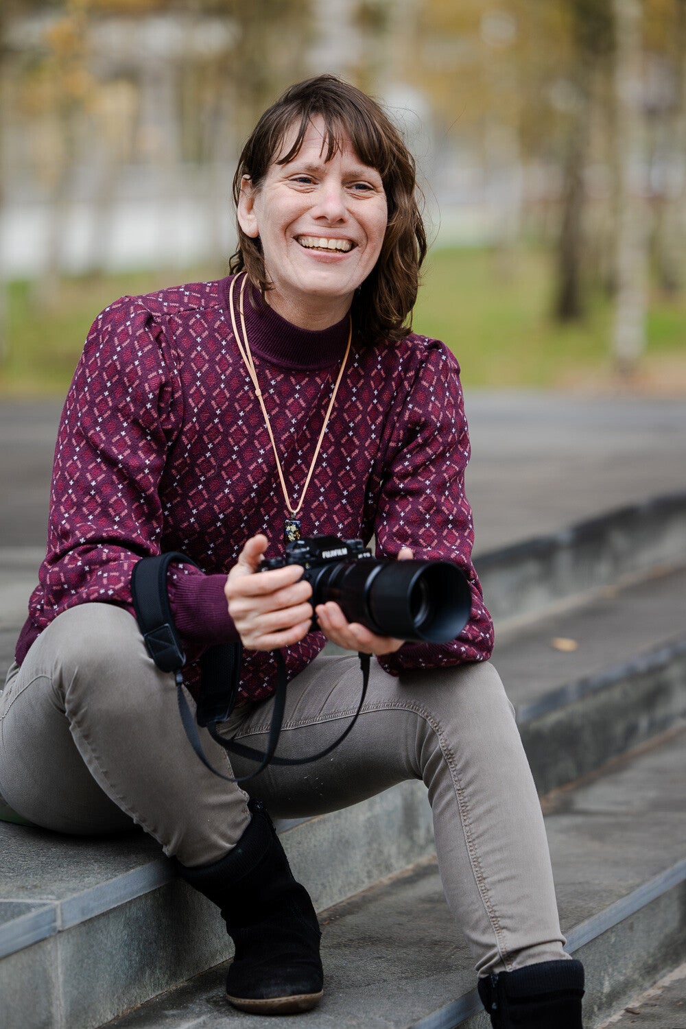 portret van fotograaf Josine Claasen