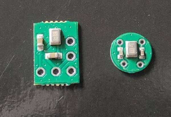 Knowles SPV0142LR5H-1 on pcb