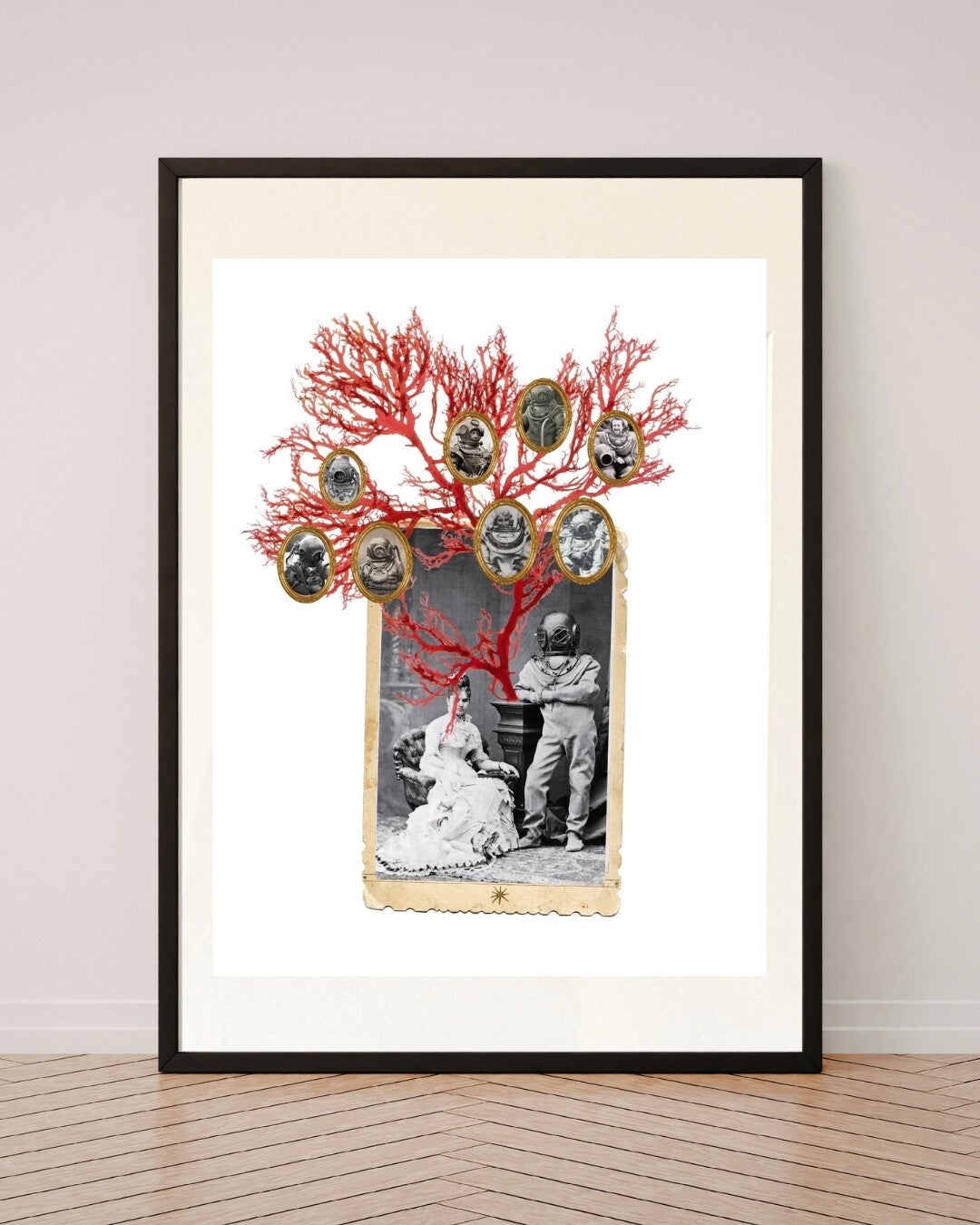 i come from a divers familie, art print museumkwaliteit div maten