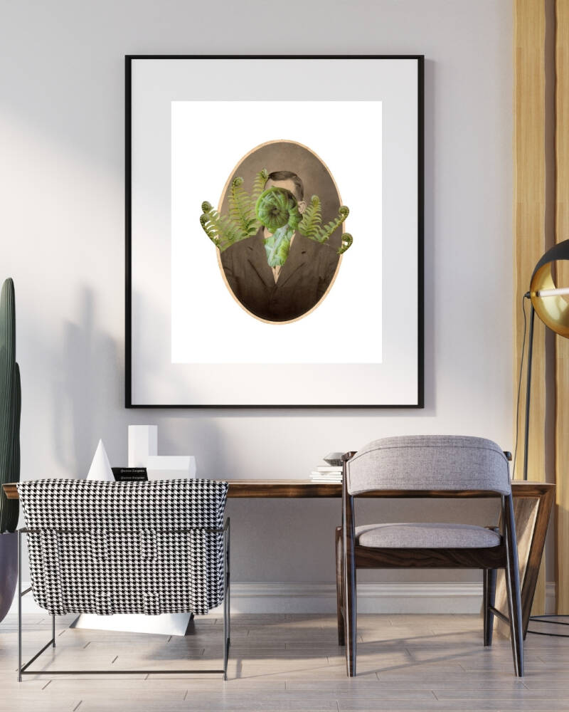 This is not a fern, artprint in gelimiteerde oplage