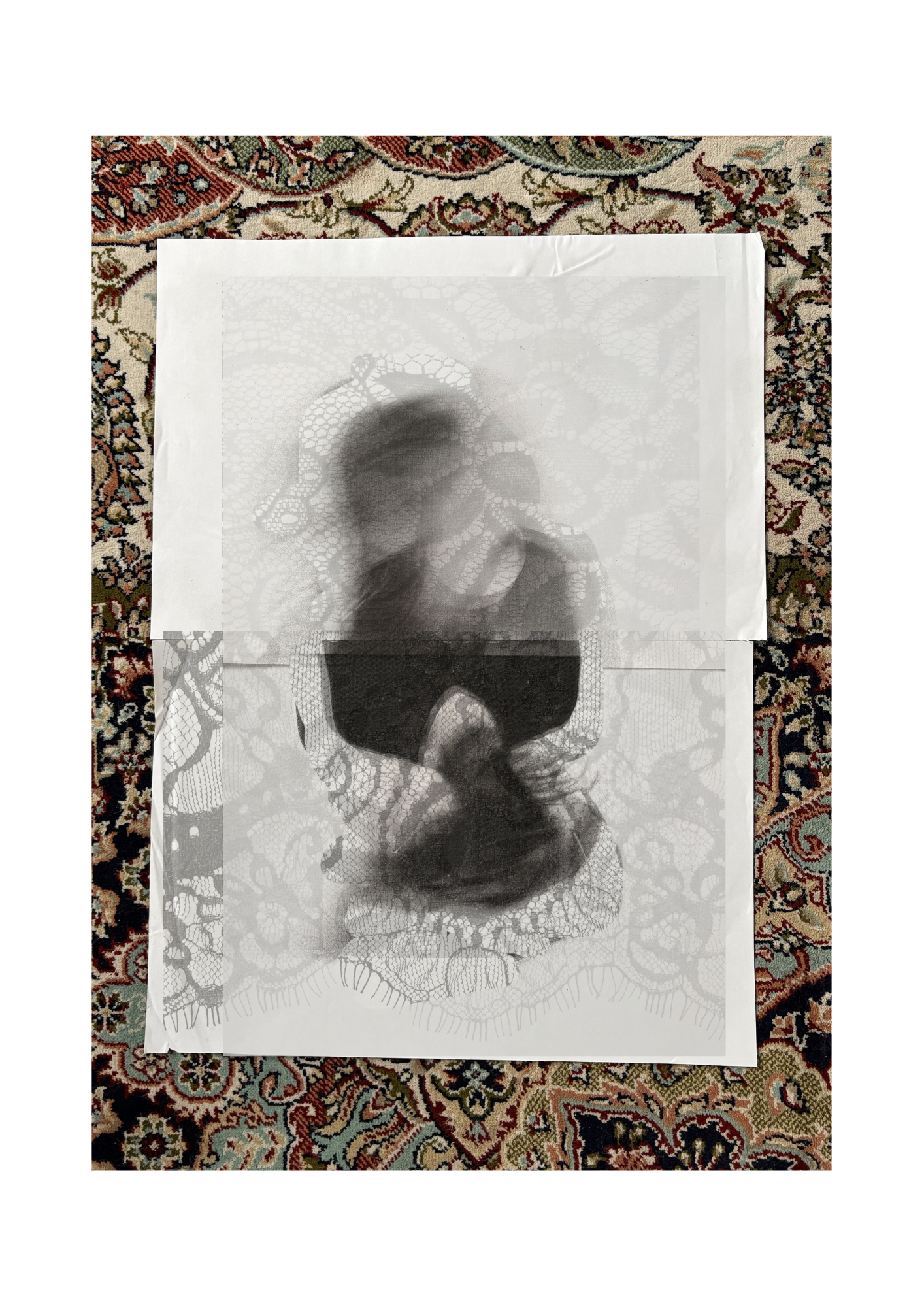 Lace is a costume,art print limited edition