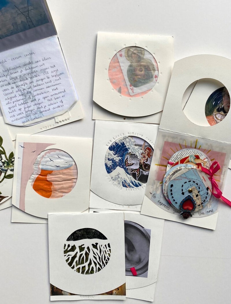 handgemaakte brieven kunst