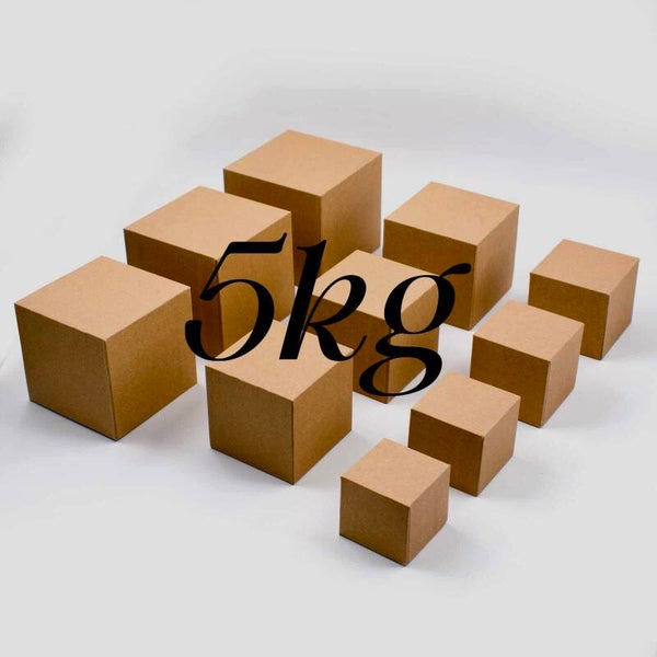 Carton de 5 kg de colis perdus certifié