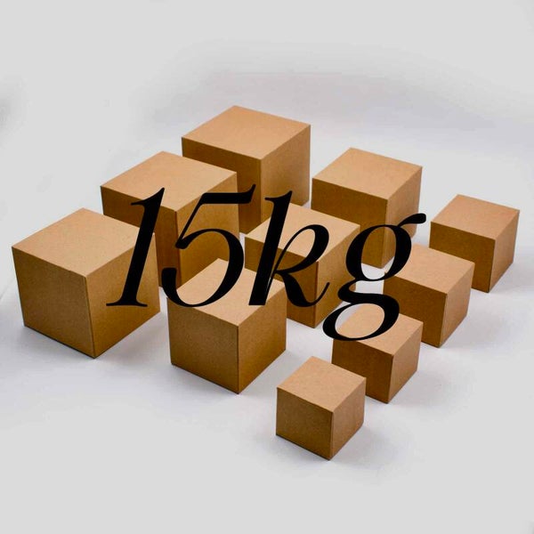 Carton de 15kg de colis perdus certifié