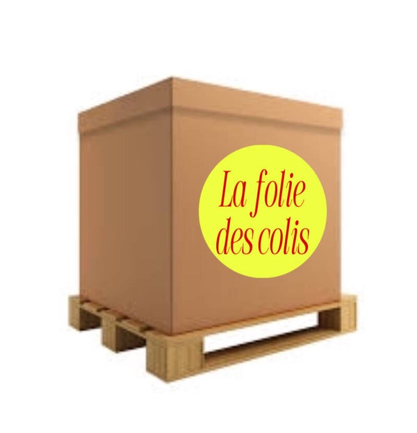 Colis perdus certifié à la palette ( en stock prix sur demande en fonction de la quantité)