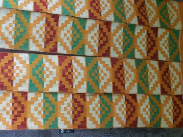 TISSU KANTE ORIGINAL TISSÉ A LA MAIN