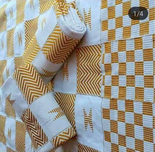 TISSU KANTE ORIGINAL TISSÉ A LA MAIN