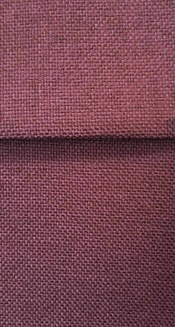 Hoezen geweven bordeauxrood