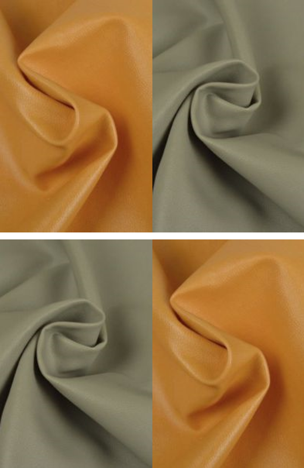 Shopper karamel / lichtgrijs