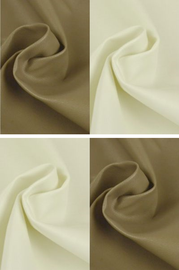 Shopper taupe / offwhite