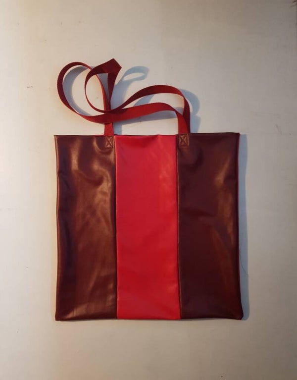 Tote bordeaux / rood / bordeaux