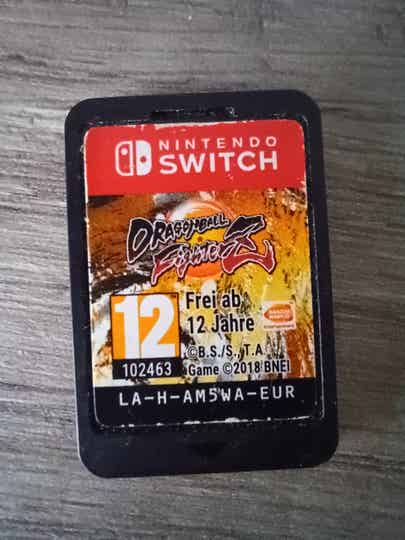 jeu nintendo switch dragon ball fighterZ , occasion