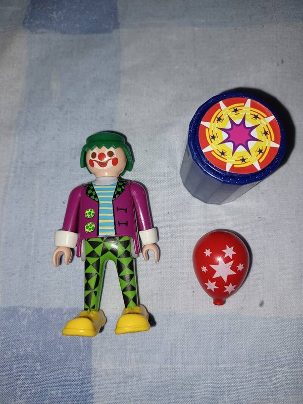 playmobil clown et accessoires , occasion