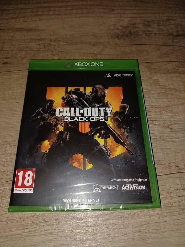 jeu xbox one call of duty black ops , neuf