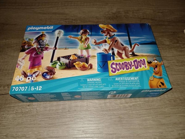 playmobil 70707 scooby doo avec sorcier , neuf