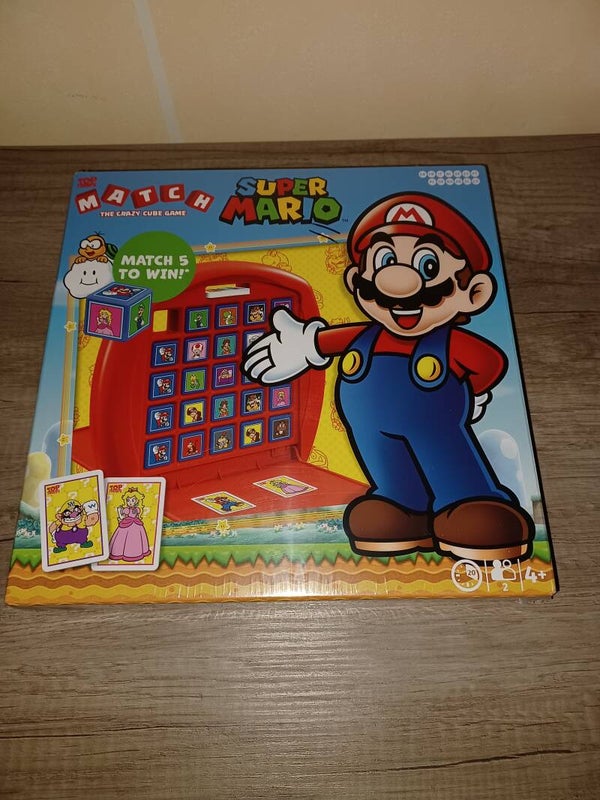 jeu match super mario , neuf