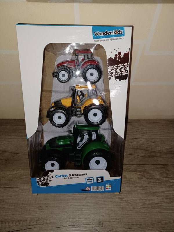 coffret de 3 tacteurs wonder kids , neuf