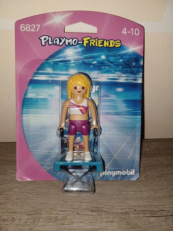 playmobil 6827 coach de fitness , neuf