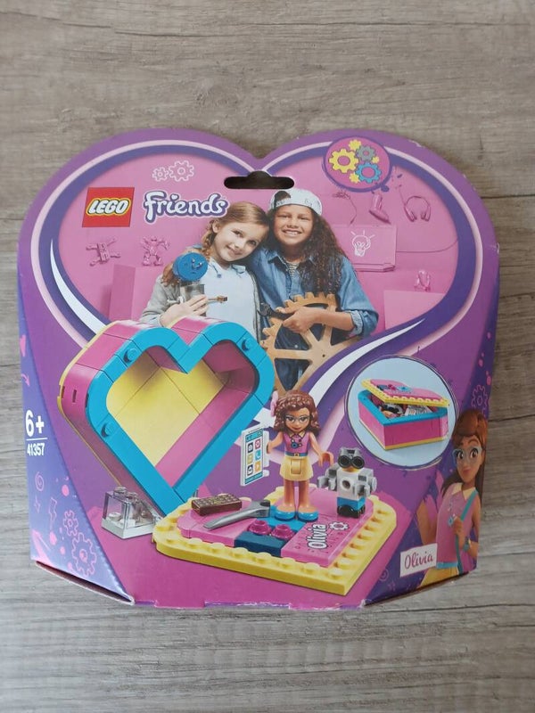 lego friends 41357 le coeur d'olivia , neuf