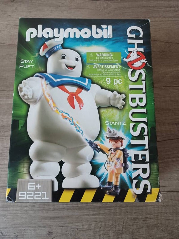 playmobil 9221 ghostbusters  stay puft , neuf