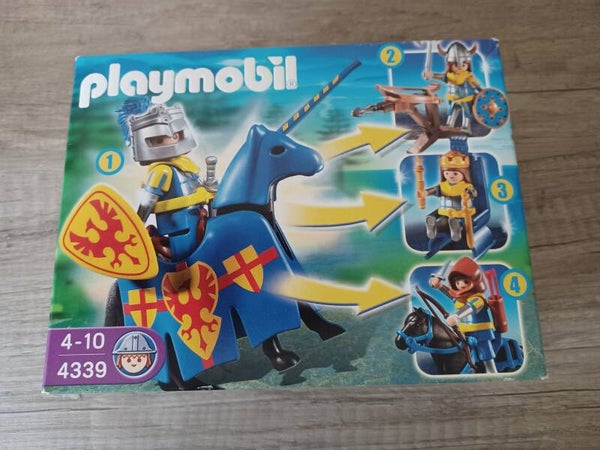 playmobil 4339 multi set chevaliers , neuf